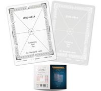 HD-GEAR Centering Tool Pro Kit de classement de cartes Pokémon PSA Noir et blanc pour cartes de taille standard
