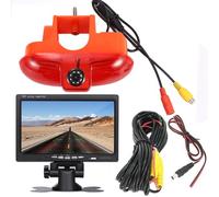 HD Haut Lampe Freinage lumière Vue arrière Caméra de recul Compatible avec Vauxhall Opel Movano Kipper Combi X70/Renault Master Kasten/Mascott/Fiat Scudo/Citroen Jumpy/Peugeot Expert 224 VF3/Interstar