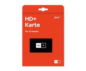 HD+ Karte für 12 Monate HD+ Programme