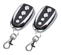 HD-Line 2 x Sommer 868 MHz Télécommande pour Garage Sommer Henderson 4020/4025/4026 868 MHz Noir