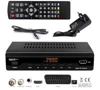 Hd-line EC 2990 Décodeur TNT - Full HD 1080p - DVBT-2 - Tuner TNT - Decodeur TV (HDTV,SCART,USB) HD pour TV