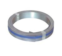 HD-Line FEUIL25 Feuillard pour cerclage Cheminée Galvanise 25m, Gris