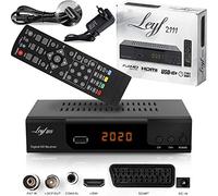Hd-line LEYF2111C Décodeur TNT Full HD, DVB-T/T2, HDTV, DVB-C/C2, HDMI, Péritel, USB 2.0 + câble HDMI (récepteur)