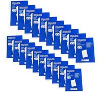 Hd-line Lot de 20 paquets de 100 feuilles d'étiquettes d'adresse, 70 x 37 mm, 48 000 pièces, autocollantes, imprimables, mates, en papier vierge, universelles, 24 par feuille A4, blanches