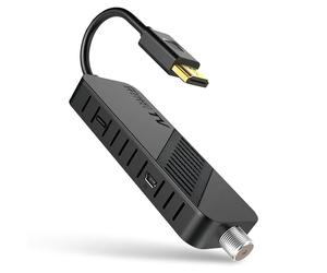 Hd-line Récepteur Satellite DVB-S2, Full HD 1080P, HDMI TV, télécommande Bluetooth, caché derrière TV, Affichage numérique, H265 HEVC 10 Bits, télécommande Universelle 2 en 1