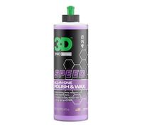 HD Speed polit et protège la Surface Peinte en Une Seule étape. Élimine Les Rayures de Surface légères à modérées et Les Marques de Vortex, Laissant la Protection à la Cire derrière.