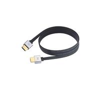 HD-ULTRA - Câble HDMI avec Ethernet - HDMI mâle pour HDMI mâle - 2 m - double blindage - plat
