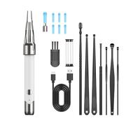 HD Visual Ear Cleaner with Camera with Tweezers Wireless Otoscope Ear Pick for Pick Remove Ear Dirt Health Care B