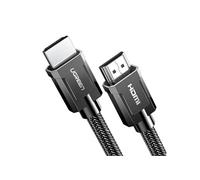 Ugreen Câble HDMI 2.1 8K 60Hz4K 120 Hz 3D 48 Gbps HDR VRR QMS ALLM eARC QFT grau 2m