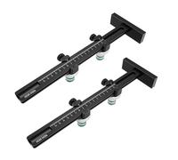 HD30-WZ06 Lot de 2 pinces d'arrêt MFT pour établi de travail du bois Système MFT