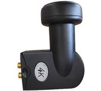 HD404S LNB Quad 0,1dB Gold Edition Compatible FULL HD 4K Astra Noir G