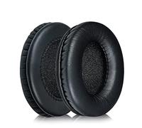 HD435 Coussinets d'oreille de rechange compatibles avec les casques Sennheiser HD435 HD415 HD465 HD485, cuir protéiné et mousse à mémoire de forme