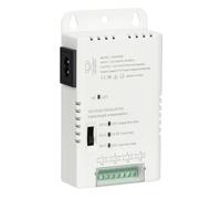 HD4C50W Adaptateur d'alimentation pour caméra de vidéosurveillance à 4 canaux Entrée 90 V-264 V CA vers sortie 12 V-13,8-15 V CC avec fusible PTC