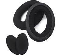 HD515 Coussinets d'oreille de Rechange pour Casque Sennheiser HD598, HD598SE, HD598CS, HD515, HD555, HD595, HD558, PC360 Casque Cache-Oreilles (Lamy Velours Black earpad 1pair)