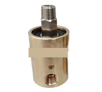 HD8 DN8 1/4 Inch Rotating Joint 360 Rotary Joint Water Air Oil Swivel Coupling Spray Connector Brass Rotation Union(Left Thread)