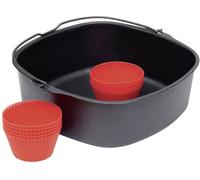 Philips Accessoire pour Airfryer HD9945/01 Kit cuisson, format XL