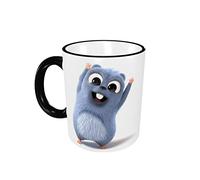 Hdadwy Grizzy And The Lemmings Tabodi Tasse drôle tasses en céramique café thé tasse lait eau tasse cadeau de nouveauté pour le bureau et la maison 330ML