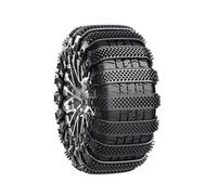 HDAJDWA 10 Pièces Chaînes à Neige pour Voiture pour Mercedes Benz S Class S400d S450 S500 S580 S580e S600 S680 560e, Chaînes à Neige Réglables pour Pneus d'hiver, Chaînes de Traction d'urgence