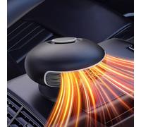 HDAJDWA Chauffage de Voiture pour Mitsubishi Outlander 2001-2006, Dégivreur et Désembueur de Pare-Brise d'hiver, 2 en 1 Chauffage et Ventilateur, Chauffage Rotatif à 360°,24V