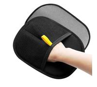 HDAKDDHG Lot de 2 gants de toilettage double face pour animaux domestiques, gants de toilettage réutilisables pour le lavage, le déshabillage, le toilettage