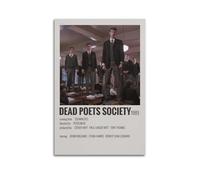 HDASEKA Poster de film vintage Dead Poets Society 1 - Impression sur toile - Impression d'art moderne pour salon - 20 x 30 cm - Style sans cadre