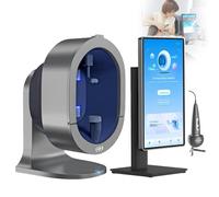 HDaspijh Analyseur De Peau IA pour Le Visage Et Le Cuir Chevelu - Détection Multispectrale pour L'acné, Le Vieillissement, La Pigmentation, La Sensibilité, L'analyse UV Et La Microflore 21.5in