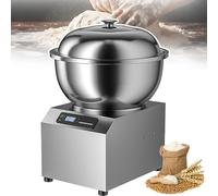 HDaspijh Machine à Pétrir Commercial 5 Kg/8 Kg, 2200 W, PéTrin à PâTe en Acier Inoxydable avec Bol, Couvercle Et Minuterie 30 Minutes, Idéal pour Boulangeries, Pizzerias Et Restaurants 5kg