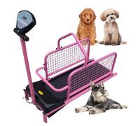 HDaspijh Tapis de Course pour Chiens, Tapis de Course à Vitesse réglable pour Petits et Moyens Chiens, Tapis de Course d'intérieur pour l'exercice et la Perte de Poids, supporte jusqu'à 80 kg.,B
