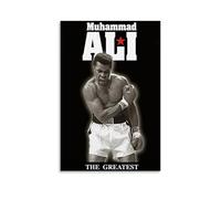 HDASURWORHRHI Poster décoratif sur toile Muhammad Ali - Style vintage - Décoration de chambre - 30 x 45 cm - Sans cadre