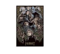 HDASURWORHRHI Poster du film The Hobbit - Impression sur toile vintage - Décoration de chambre - 30 x 45 cm - Sans cadre