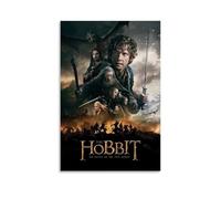 HDASURWORHRHI Poster du film The Hobbit - Impression sur toile vintage - Sans cadre - 40 x 60 cm