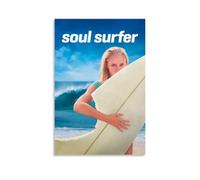 HDASURWORHRHI Soul Surfer Poster décoratif sur toile vintage sans cadre 60 x 90 cm