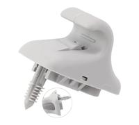 HDBAFCSV Clips de Fixation for Pare-Soleil Hyundai i20 Getz, Support, Crochet, pièce Rechange intérieure Grise (référence 8523505100OM)(Silver)