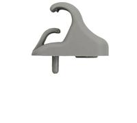 HDBAFCSV Clips de Fixation for Pare-Soleil Hyundai i20 Getz, Support, Crochet, pièce Rechange intérieure Grise (référence 8523505100OM)(Brown)