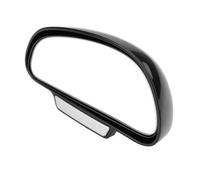 HDBAFCSV Rétroviseur latéral de voiture en verre, orientable for 360°, rétroviseur intérieur for d'angle mort, accessoire sécurité for le stationnement arrière professionnel(Black-left)