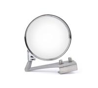 HDBAFCSV Rétroviseur latéral de voiture en verre, orientable for 360°, rétroviseur intérieur for d'angle mort, accessoire sécurité for le stationnement arrière professionnel(A-silver-left)