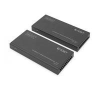 DIGITUS DS-55512 Extender KVM HDMI (HDBaseT) - UHD 4K/30 Hz - 40 m via câble LAN (HDBaseT 70 m) - Kit : émetteur & récepteur - infrarouge IR - HDCP 2.2/1.4 & HDBaseT 1.0