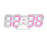HDBCYUAZ ADFAIRE Digital Affichage ALLOCK HORGEUR D'ÉNERGIE ARRIÈRE Temps ET TEMPÉRATURE Distributeur DE TEMPÉRATION USB Chargeur Simple Salon Chambre à Coucher Réveil(A)