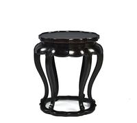 HDBCYUAZ Base d'ornement Support de Base Ebony Wood Sculpture Artisanat Accessoires Accessoires Accessoires Vase Bonsaï Base Statue Bois Statue Théière Théière Théière Base de Vase en Bois(L)