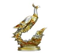 HDBCYUAZ Étagère à Bouteilles Phoenix Wine Rack Bottle Crafts Bottle Holder Champagne Stand Bar Shelf Beer Storage Living Room Casier à Vin(Golden)