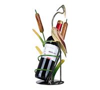 HDBCYUAZ Étagère à Bouteilles Wild Crane Wine Rack Decorative Wine Rack Holder Iron Material Store Rack Home Desk Decor Casier à Vin