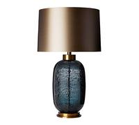 HDBCYUAZ lampe de table Bubble Texture baie vitrée Lampe de table Lampe de chevet Chambre Luxe Hôtel Salon Hall d'éclairage Post-moderne Tissu Ombre lampes de table LED(Groen,68cm)