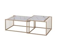 HDBCYUAZ Table d'appoint Mode Creative Multi-Fonctionnalité Table Basse Home Salon Petite Table Basse Table à thé Table de Chevet