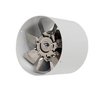 HDBCYUAZ Ventilateur d'échappement puissant de 10,2 cm silencieux - Ventilateur de conduit en ligne - Ventilateur à sept lames - Ventilateur de refroidissement d'air pour salle de bain et cuisine
