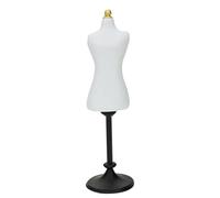 HDBHSBE Formulaire de Robe Mannequin, Minquin Miniature en résine 3x1, 1/12 vêtements de poupée Mini Robe Forme Dollhouse Accessoires pour poupées Armorage Doll Clothes Forms Toysssss