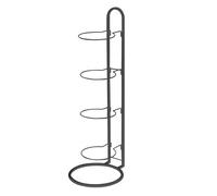 HDBHSBE Rack de Basket-Ball Support de Basket -Ball à 4 Couches en Acier en Carbone en Acier épais Peint sans Ongles Porte-Balle Verticale Polyvalente sans Ongles pour Stockage à Domicile