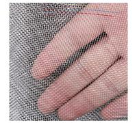 HDBODY Insecte-Anti en Acier Inoxydable À Trou De 1 Mm, Grillage De Contrôle des Rongeurs Bloque Les Mouches Guêpes Et Abeilles Maille Métallique pour Soffite,Argent,90x100cm(35x39inch)