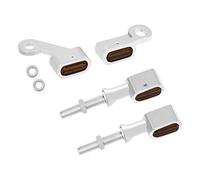 HDBUBALUS Lot de 2 paires de clignotants LED pour moto Harley Sportster XL883 1200 72 48 2004-2021