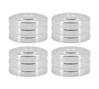 HDBUBALUS Lot de 4 cache-boulons de tête de moto pour Harley Tiwn Cam Dyna Big Twin Evolution 1340 Sportster XL 1999-2017 Chromé