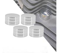 HDBUBALUS Lot de 4 cache-boulons de tête pour moto Harley Tiwn Cam Dyna Big Twin Evolution 1340 Sportster XL 1999-2017 Chromé
